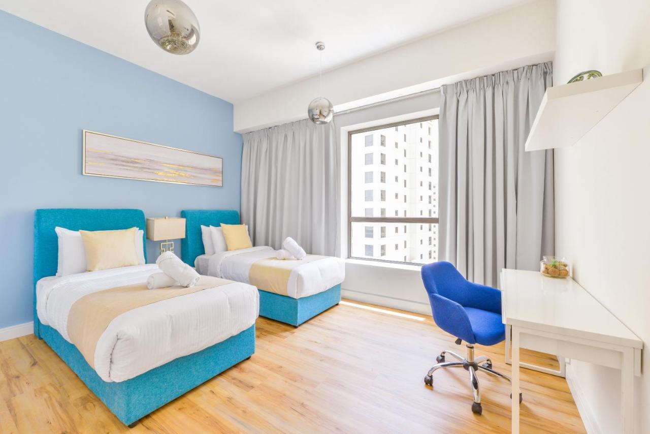 Luxury Jbr - 2Br - 5* Beach Resorts Access! Дубай Екстериор снимка
