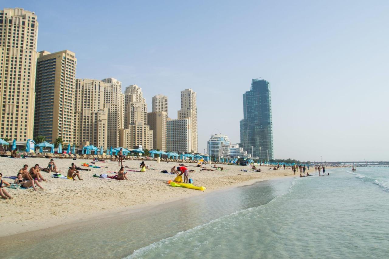 Luxury Jbr - 2Br - 5* Beach Resorts Access! Дубай Екстериор снимка